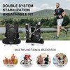 INOXTO running water bag vest backpack with 1.5L water bladder