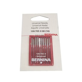 HONEYSEW Pack of 10 for Bernina Universal Sewing Machine Needles 0025077100(130/705H 70-90(10pcs))
