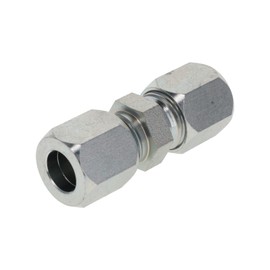 HYDRAULICS DIRECT 1" Tube Fitting x 1" Tube Fitting | Flareless Compression Union Fitting