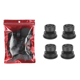 Upgraded 4-Pack Silicone Anti-Vibration Feet for Bambu Lab X1/X1C/X1E/P1/P1S/A1 - Reduce Printer Noise & Improve Stability, Anti-Slip Wear-Resistant 3D Printer Accessories
