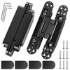 Polar Tangro 6 Inch Invisible Door Hinges (2 Pack), 3D