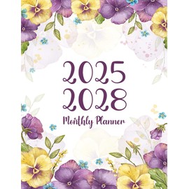 2025-2028 monthly planner: 4 Year From January 2025 To December 2028 With Inspirational Quotes