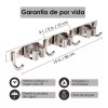 HomeChi Soporte Organizador De Acero Inoxidable Escobas Trapeador