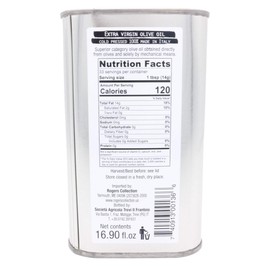 Flaminio Fruttato Extra Virgin Olive Oil, Cold Pressed, Product of Italy, 500 ML (16.9 Ounce) Tin