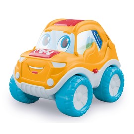 Clementoni Baby Rally Capriole 2-4 Year Old Childhood Game Remote Control Car with Sounds and Songs Promotes Dexterity, Language and Coordination