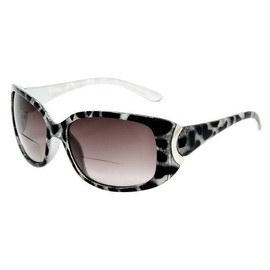 Women Fashion Square Bifocal Reading Sunglasses Sun Readers UV Protect