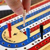 16pcs Cribbage Pegs, Wooden Cribbage Board Pegs Fit 1/8 Inch