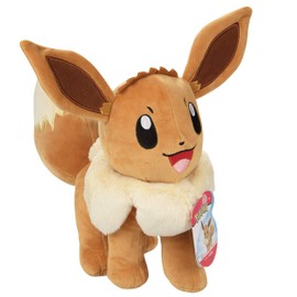 Pokémon Eevee - Juguete de Peluche Grande de 12.0 in, con Licencia Oficial, a Partir de 2 años 12 Pulgadas