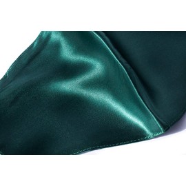 Habac Studio 100% Mulberry Silk Face Mask Pocket Filter Nose Wire 3 Layers. FREE 3x PM2.5 Filters Washable Adjustable UK (Green)