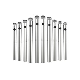Aopin Diamond Drill Bits Core Drill Bits Hole Saw Kit 4mm(5/32inch) for Glass, Ceramics, Porcelain, Marble, Carbon Steel, 10Pcs