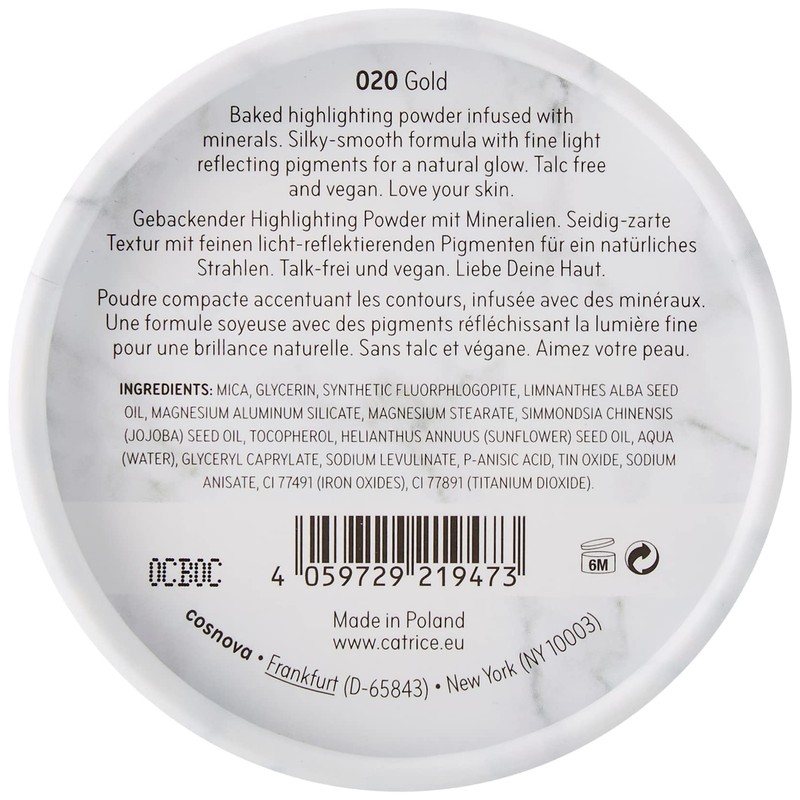 Catrice Clean Id Mineral Iluminador Espiral 020