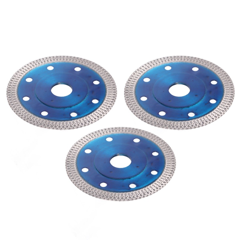 3Pcs Diamond Saw Blades Tile Ceramic Porcelain Marble Cutting Disc
