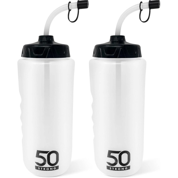 Does not apply 1 Liter Water Bottle with Straw –