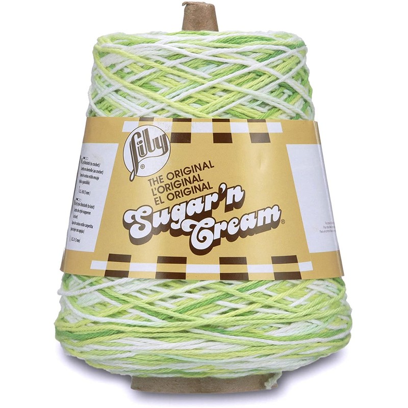 Lily Sugar N Cream Cones Key Lime Pie Yarn -
