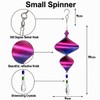 Shimmerz Cyclone Small Green Wind Spinner Hanging Garden Ornament Crystal
