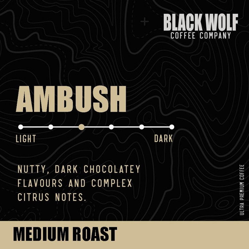 Blackwolf Coffee - Ambush (Medium Roast Blend) | Premium Ground