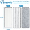 2pcs Microfiber Mop Pads, Mop Head Replacement for Joymop, Mop