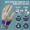 ANSI A9 Cut Resistant Glove [Upgrade], Cutting Glove Stainless Steel