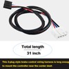 WALSIO 3020-P Brake Control Wiring Harness Adapter for 1995-2009 Dodge