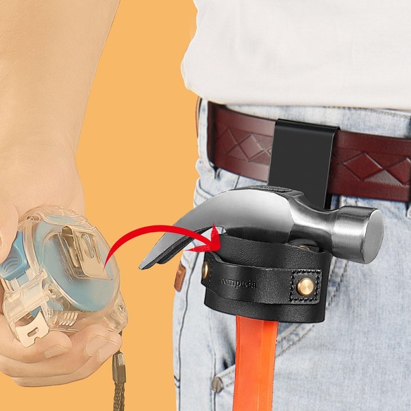 quipuda Hammer Holder for Tool Belt, Axe Holder Hammer Holster