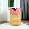JUMBEAR Ice Cream Cone Laundry Basket Collapsible Large Clothes Hamper