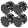 KOMBIUDA 4Pcs Speaker Isolation Feet with Non Slip Base Vibration
