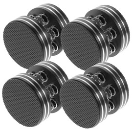 KOMBIUDA 4Pcs Speaker Isolation Feet with Non Slip Base Vibration Dampening Floor Protectors for HiFi Audio Equipment Sound Isolation Pads for Enhanced Performance