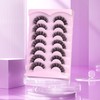 Mavphnee Eyelashes Natural Look Lashes Wispy D Curl False Eyelashes