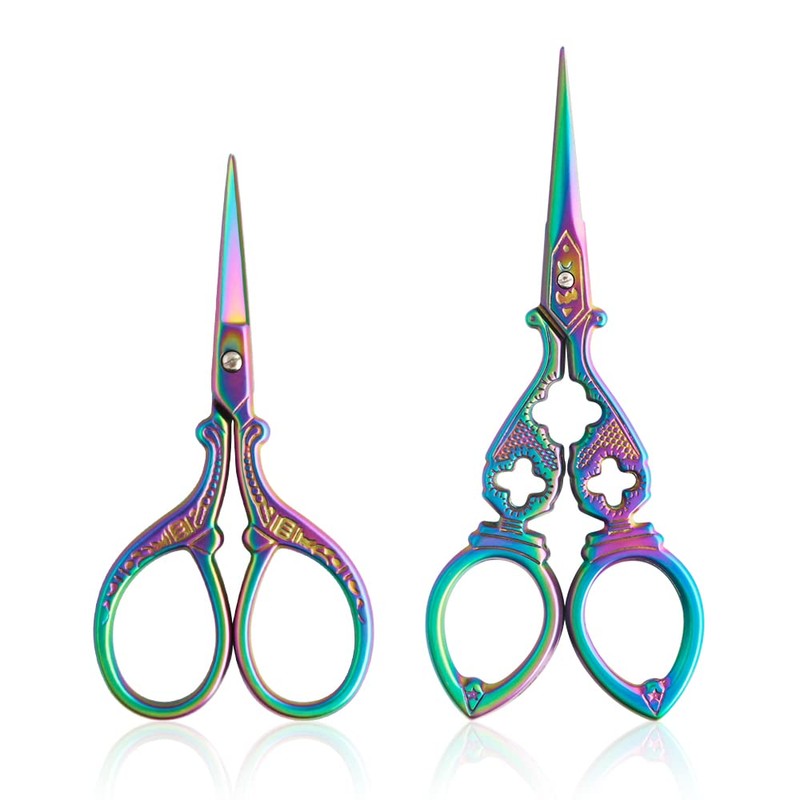 Asdirne Embroidery Scissors, Stainless Steel Sharp Tip Scissors, Thread Scissors