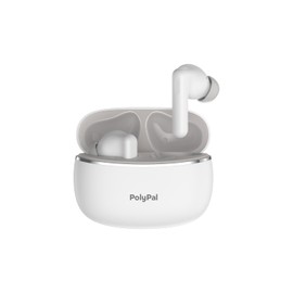 Polypal P1 – AI Translator Earbuds for Real-Time Speech & Video, Support 138 Languages, Smart Noise Reduction, 7 Versatile Translation Modes, Comfortable Fit for All-Day Wear, iOS & Android Compatible