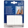 Kleine Wolke Curtains Clips 2 pcs in White, 15 x