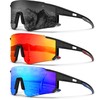 HENGOSEN Sports Sunglasses-Men Polarized Sun-glasses: Running Sunglasses Men Women Polarized