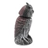 Owl Decoy Plastic Striped Small Shakeable Waterproof Vivid Shape Fake