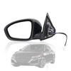 Black Left Driver Side Mirror Replacement For Nissan Sentra 2020