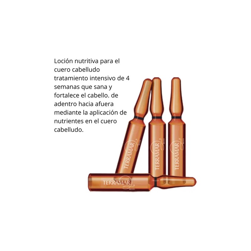 Ampolleta Fortalecedora Para Cuero Cabelludo 4pzas, 5 Ml C/u