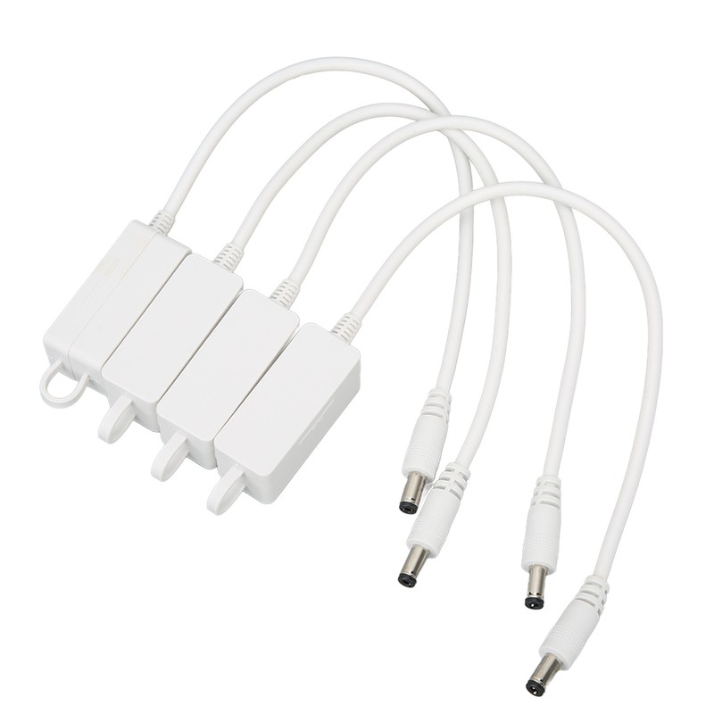 Intelligent Battery Charger with 4 Battery Ports 2 USB Ports