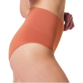 SPANX Everyday Shaping Brief - Core Control Shapewear Underwear - Invisible Under Clothes - Seamless Design - Sedona - Large