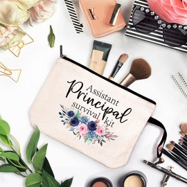 ZHANTUONE Principal survival kit Cosmetic Bag cosmetic bag is not only novel and unique in design, but also safe and practical with a reliable metal zipper as a switch, B