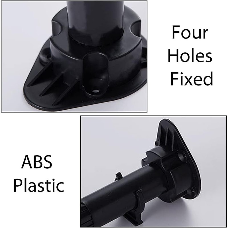 SHIERYUE 4 Pack Adjustable Furniture Feet,Adjustable Cabinet Legs for Kitchen