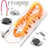 Heating Element Kit for Maytag (Bravos) Dryer MEDB765FW0, MEDB765FC0, MEDB835DW4,