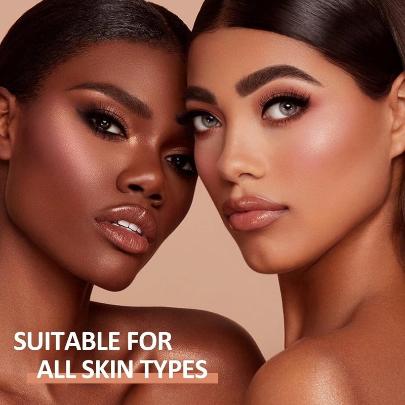 3PCS Colorete En Crema Contour Stick Iluminador En Stick, Bronzer