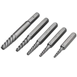 STRAIGHT 19-852 5 Piece Reverse Tap Set for Shock Drivers