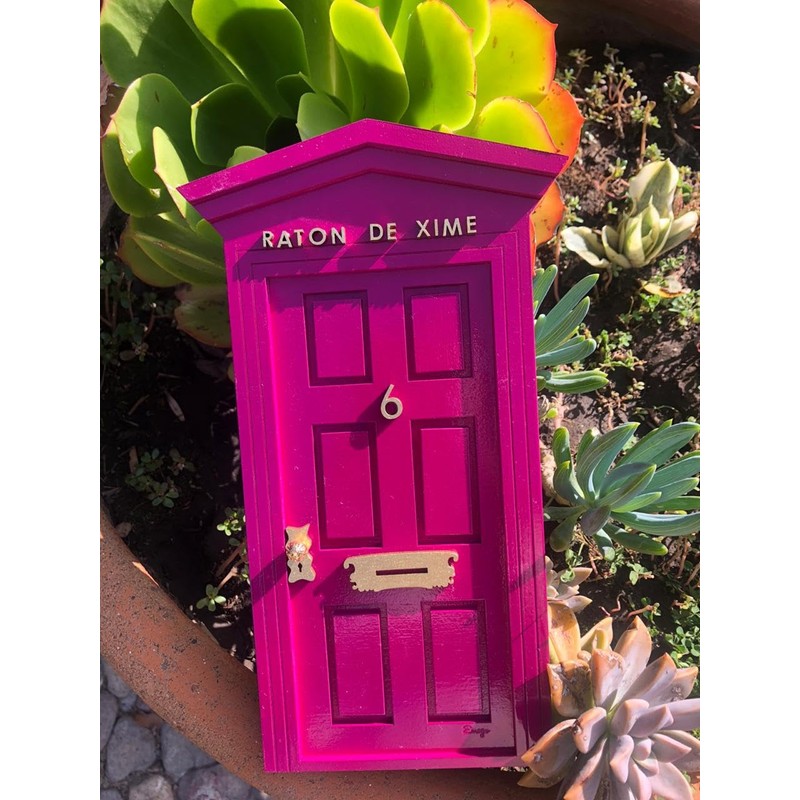 LA PUERTA MAGICA Raton De Los Dientes (Rosa bugambilia)