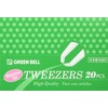 Green Bell Tweezers (Taper) 20 pcs
