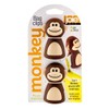 Joie MonkeyテーマSnackチップバッグクリップ – 2パック 1 set ブラウン 77729