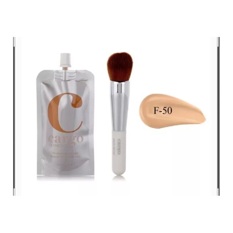 Cargo Cosmetics F-50 Foundation, Lightweight And Oil-Free 1.33 Fl. Oz.