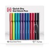 TRU RED Gel Stick Pens, Medium Point 0.7mm, Assorted Ink