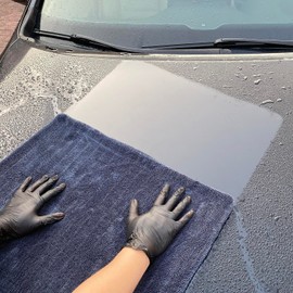 NOBER Car Drying Towel - 35"x 24" Microfiber Cloth Detailing Absorbent Chemical Without Streaks, Scratches, or Water Spots Double Twist Pile & Edgeless Design