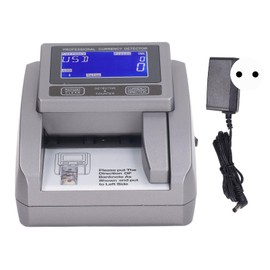 Money Counting Machine, Denomination Money Counting Machine, Small Commercial Hand Bill Counting Machine, Multiple Modes, LED Display for Tool Kits (EU Plug AC100 to 240V 50 60Hz)