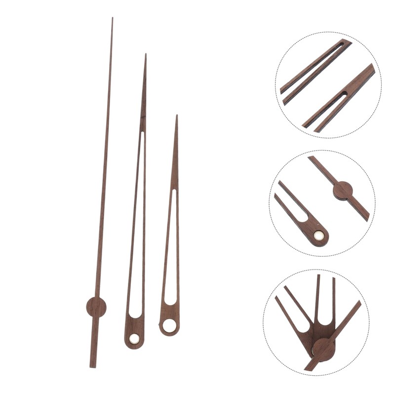 GRIRIW 5 Sets Cross Stitch Sleeve Clock Repair Tools Wooden